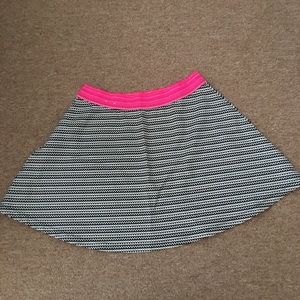 Black & White mini skirt